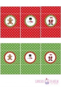 Chocolatinas navidad montaje logo