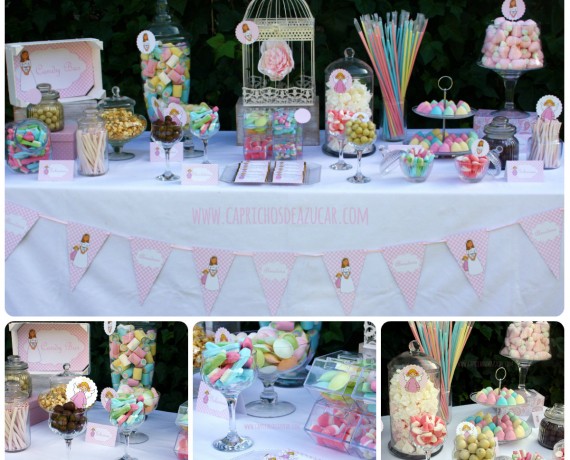 Candy bar niña Primera Comunión